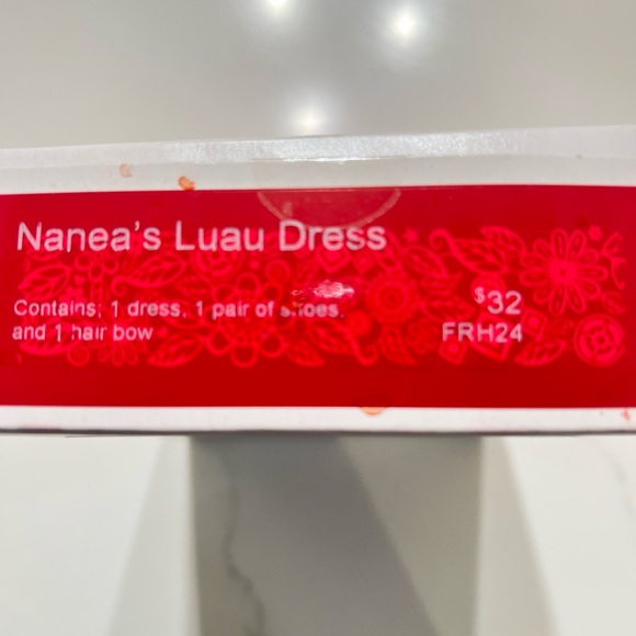 American Girl, Nanea’s Luau Dress, RETIRED 2024, Original Box Included. Flawless - Picture 6 of 6